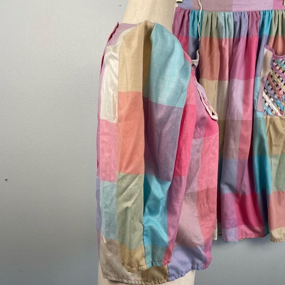 Vintage Oops Too California Pastel Top and Matching Skirt Size M EUC - Picture 3 of 10